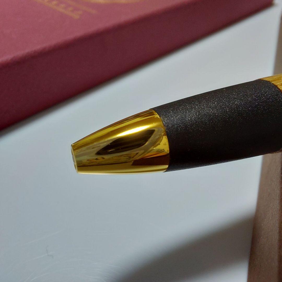 ほぼ新品！ ボナンペン 欅 良杢 真鍮金具 シャーペン ケヤキ けやき