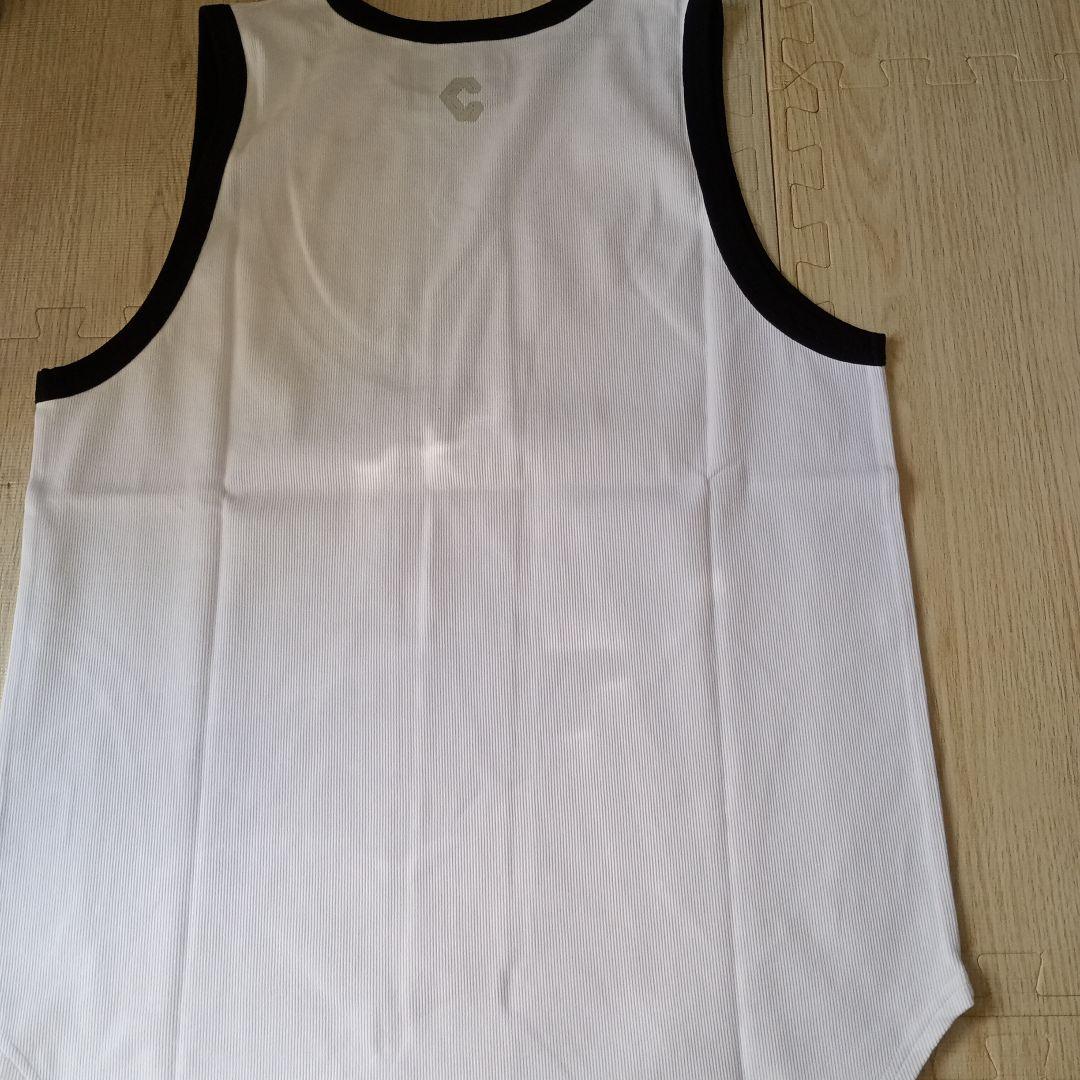 人気カラーモデル！ロゴ 　筋トレ クロノス cronos　サイズ42　白✕黒　綿