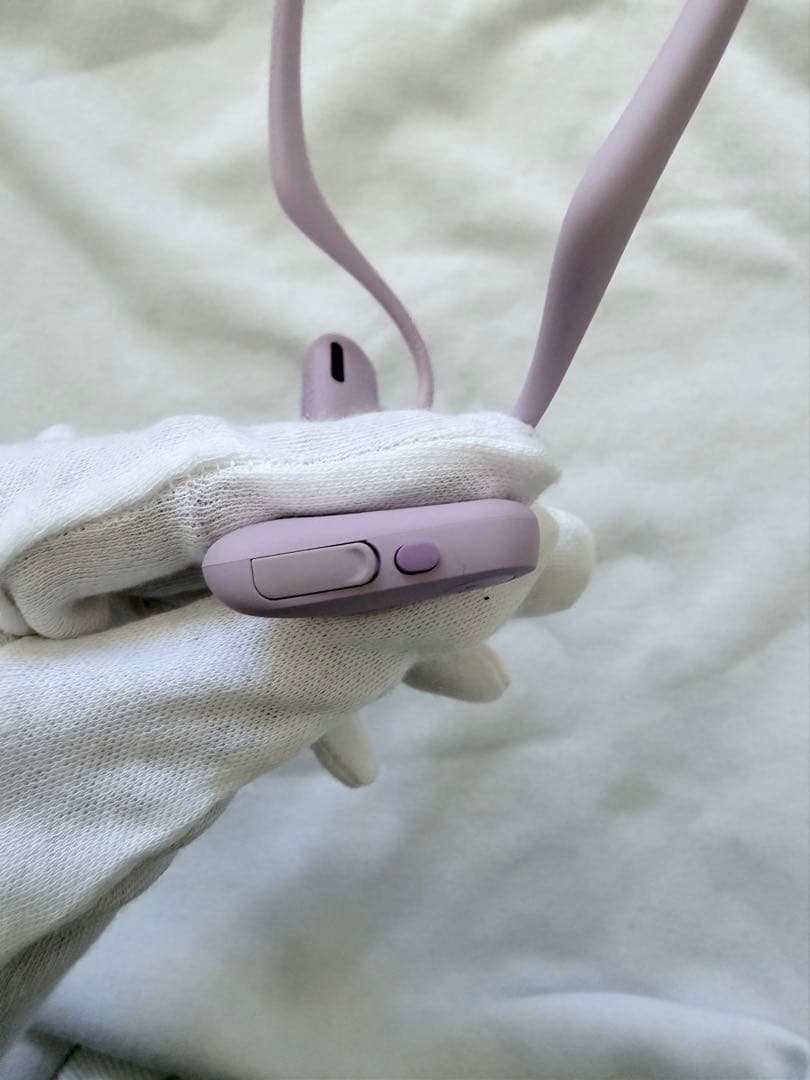 骨伝導イヤホン パープル