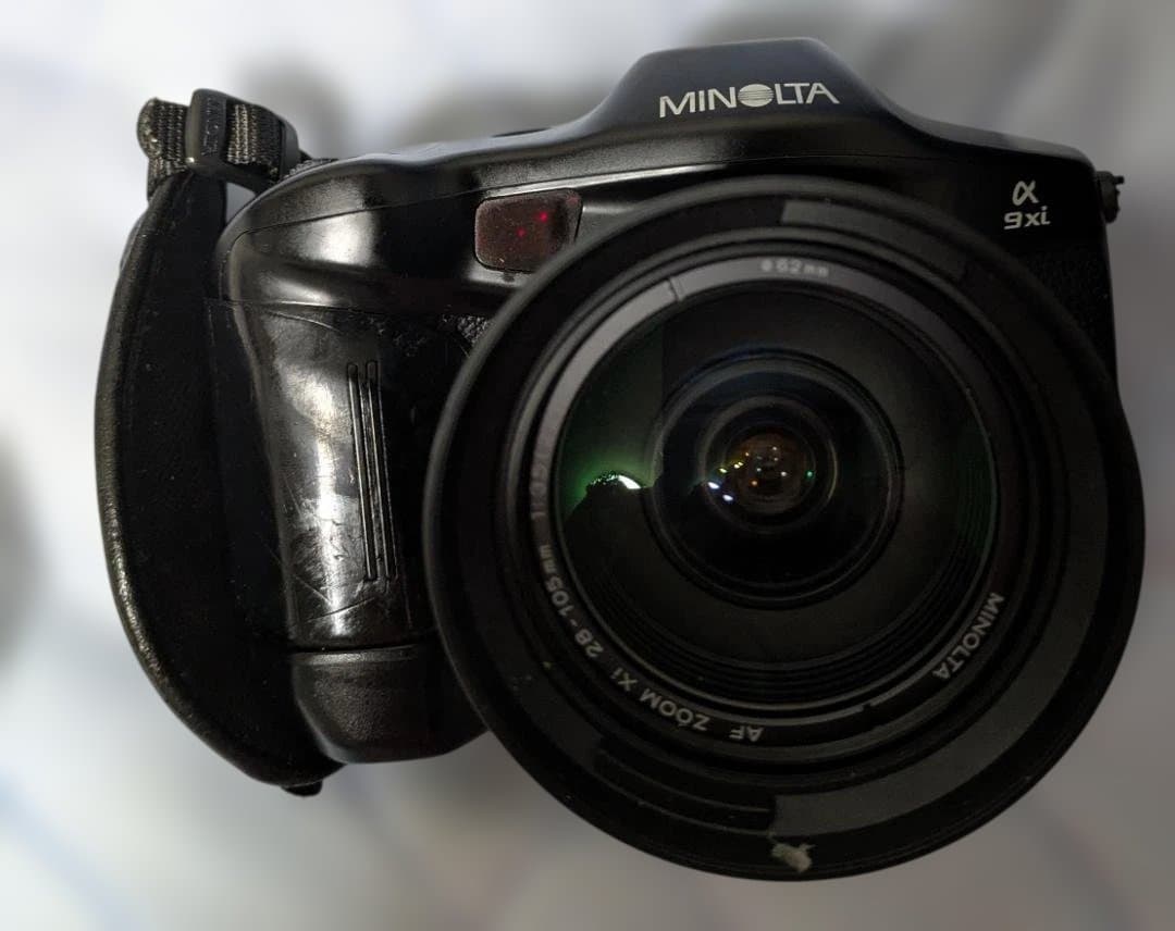 実用美品 MINOLTA α-9xi xiズーム28-105 インテリカード5枚