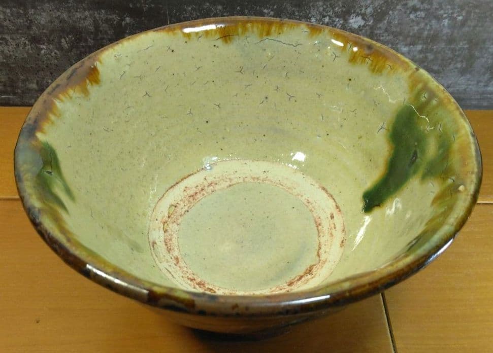 人間国宝 金城次郎 魚紋茶碗 栞 共箱 美品 壺屋焼 壷屋焼 やちむん 魚2匹