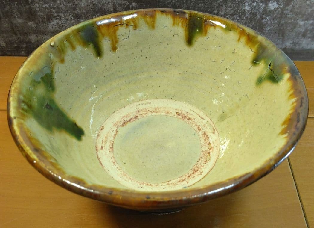 人間国宝 金城次郎 魚紋茶碗 栞 共箱 美品 壺屋焼 壷屋焼 やちむん 魚2匹