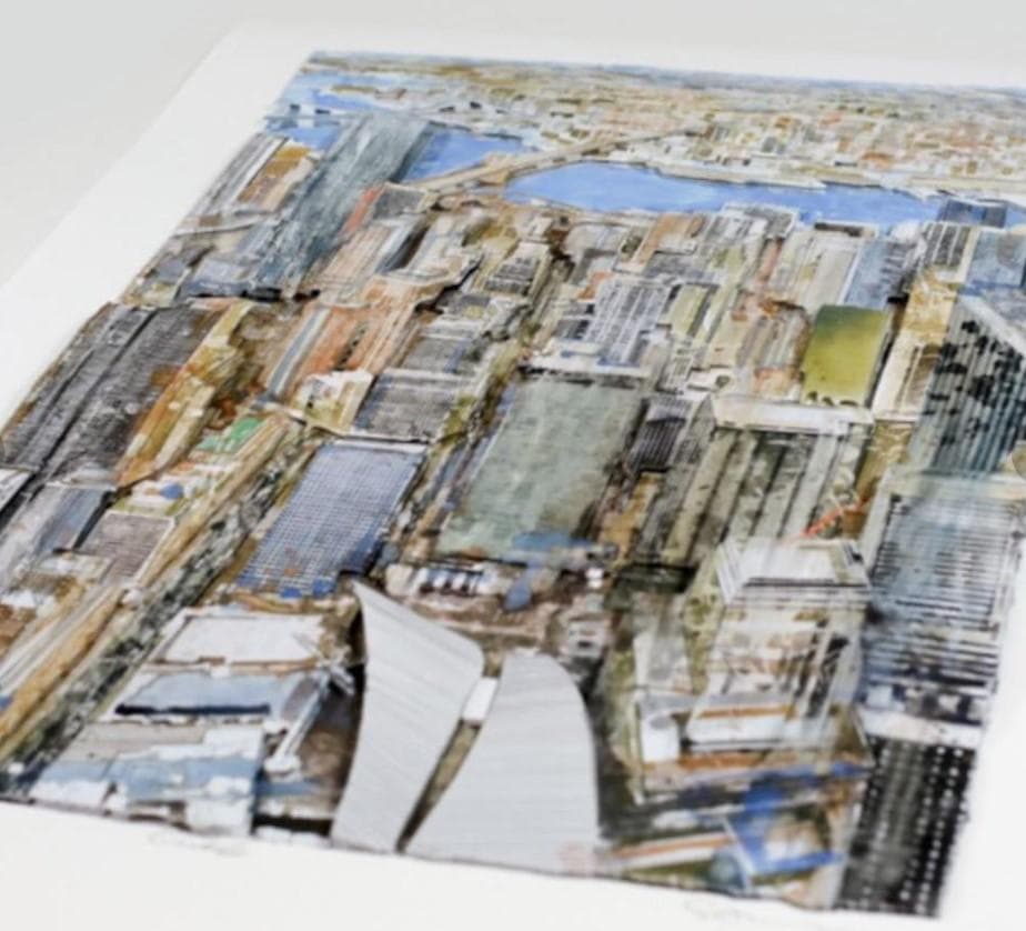 【週末セール】【3Dアート】NEW YORK - EAST 