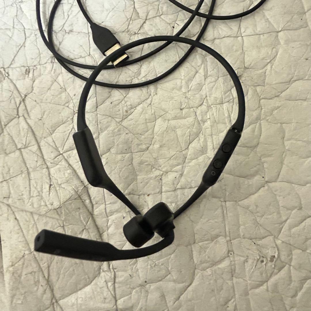 SHOKZショックスOPENCOMM2 C110イヤホン　マイク付き動作確認済