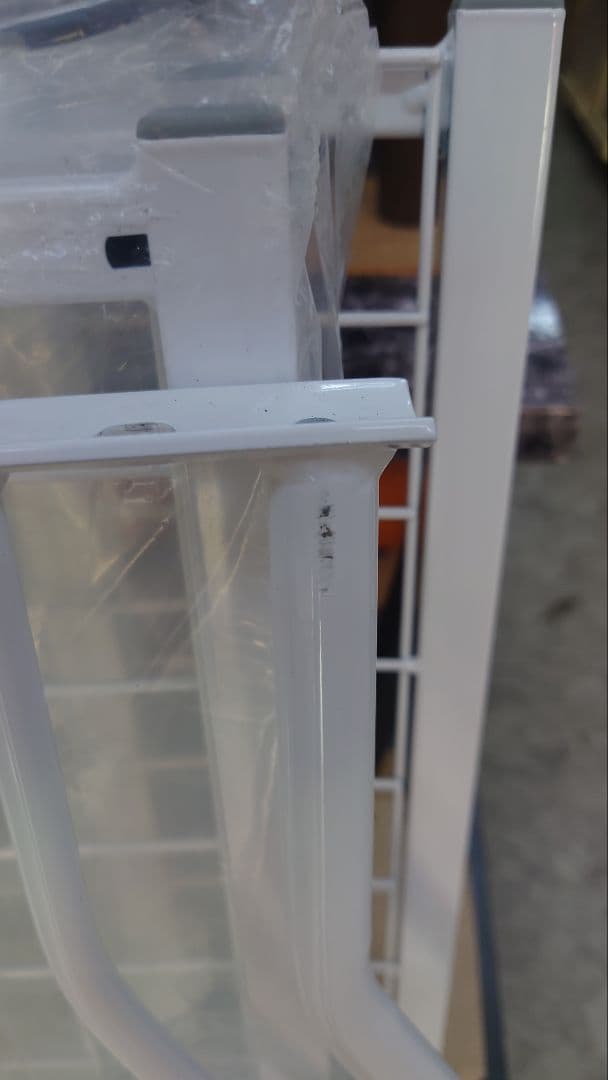 パイプシングルベッドフレーム　WH色