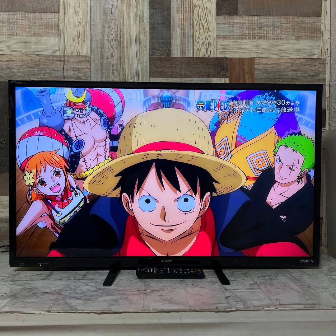 即日受渡❣️全国送料込SHARP 40型液晶テレビ外付けHDD対応裏番組録画