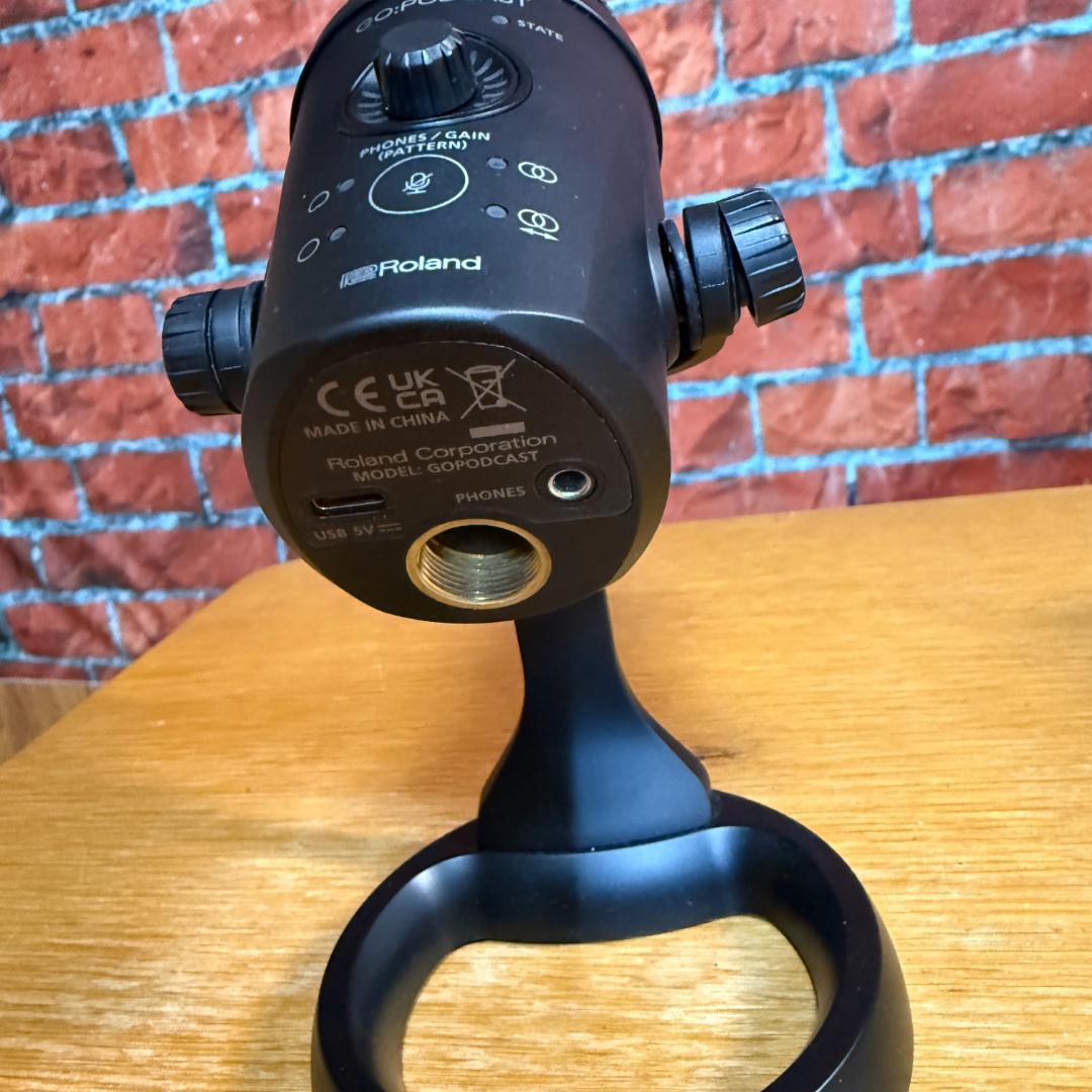 Roland GO:POCAST コンデンサーマイク
