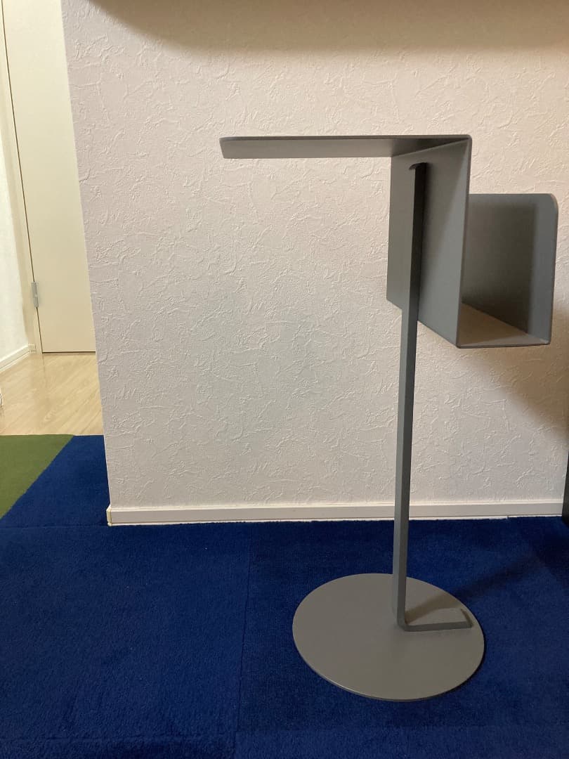 無印良品　スチール　サイドテーブル