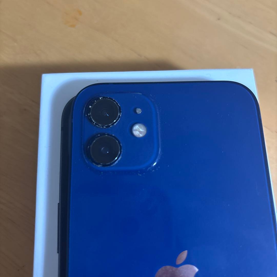 【やや傷や汚れあり】Apple iPhone 12 ブルー 本体 64GB