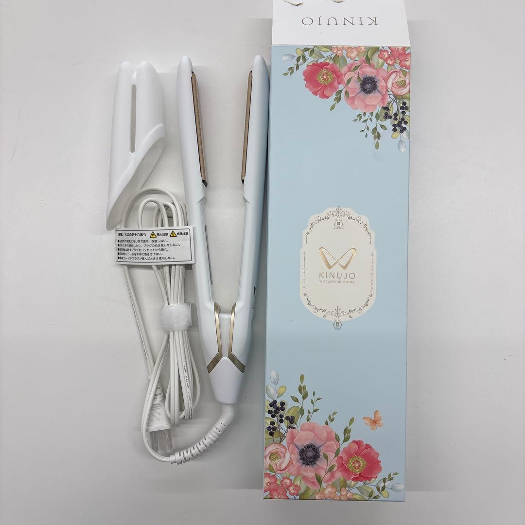 KINUJO ストレートヘアアイロン DS200 ホワイト