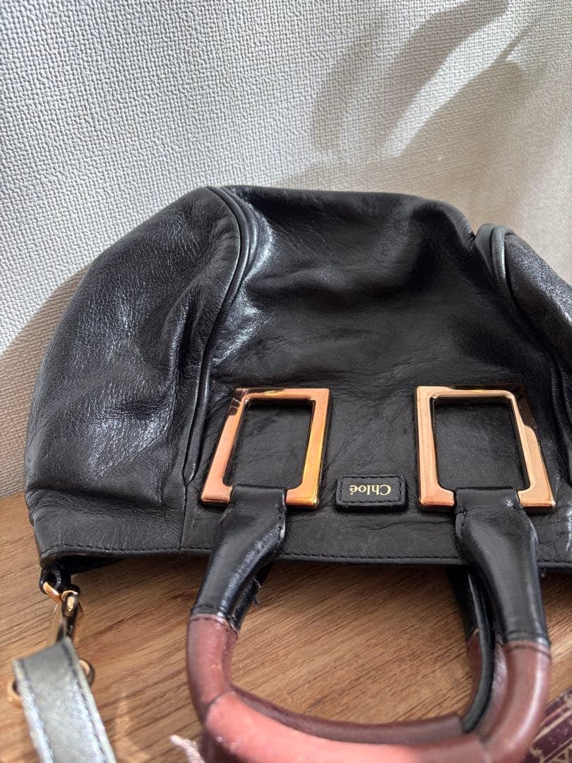 クロエ　ショルダーバッグ　ブラック