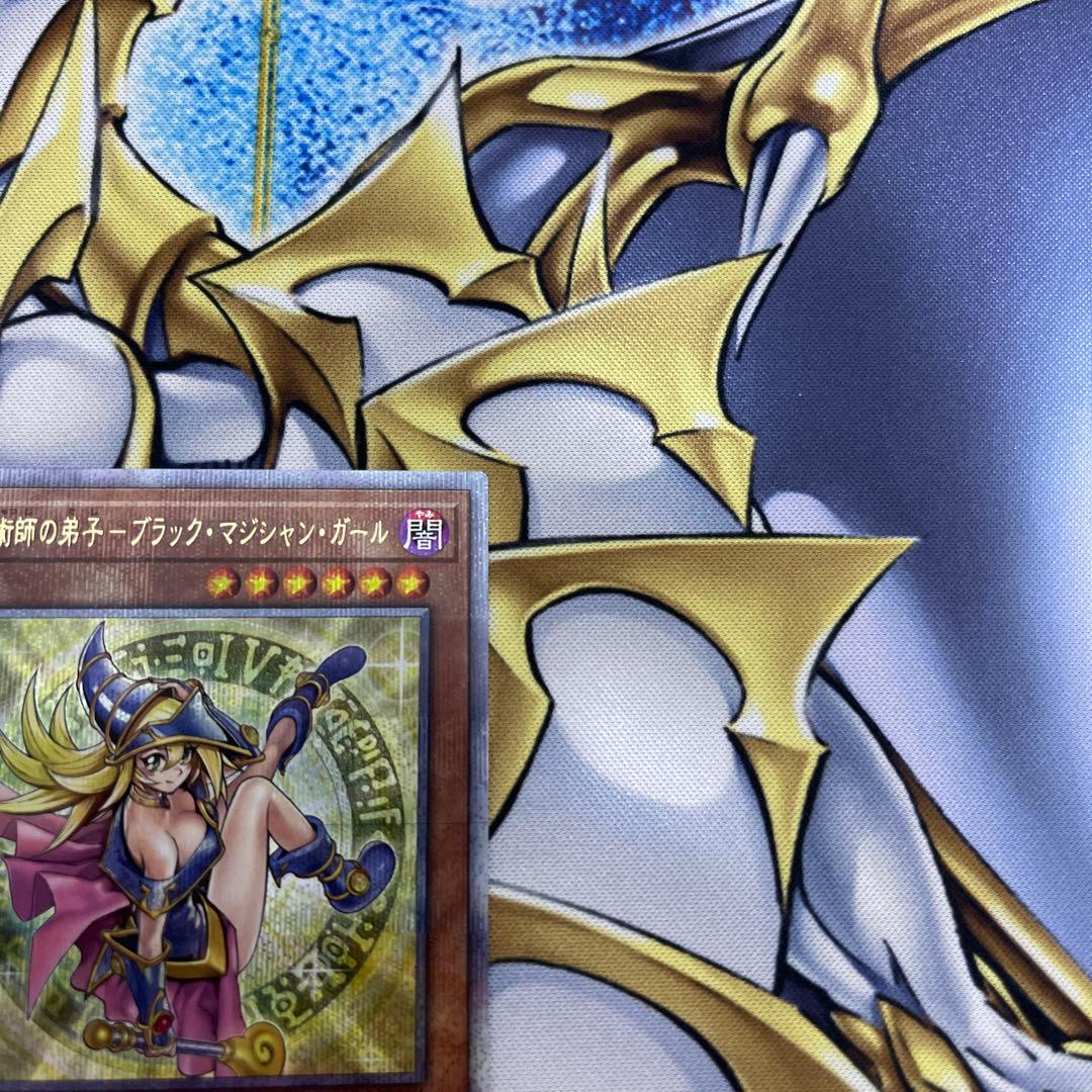 美品 五つ目 遊戯王 魔術師の弟子 ブラックマジシャンガール 25th クオシク