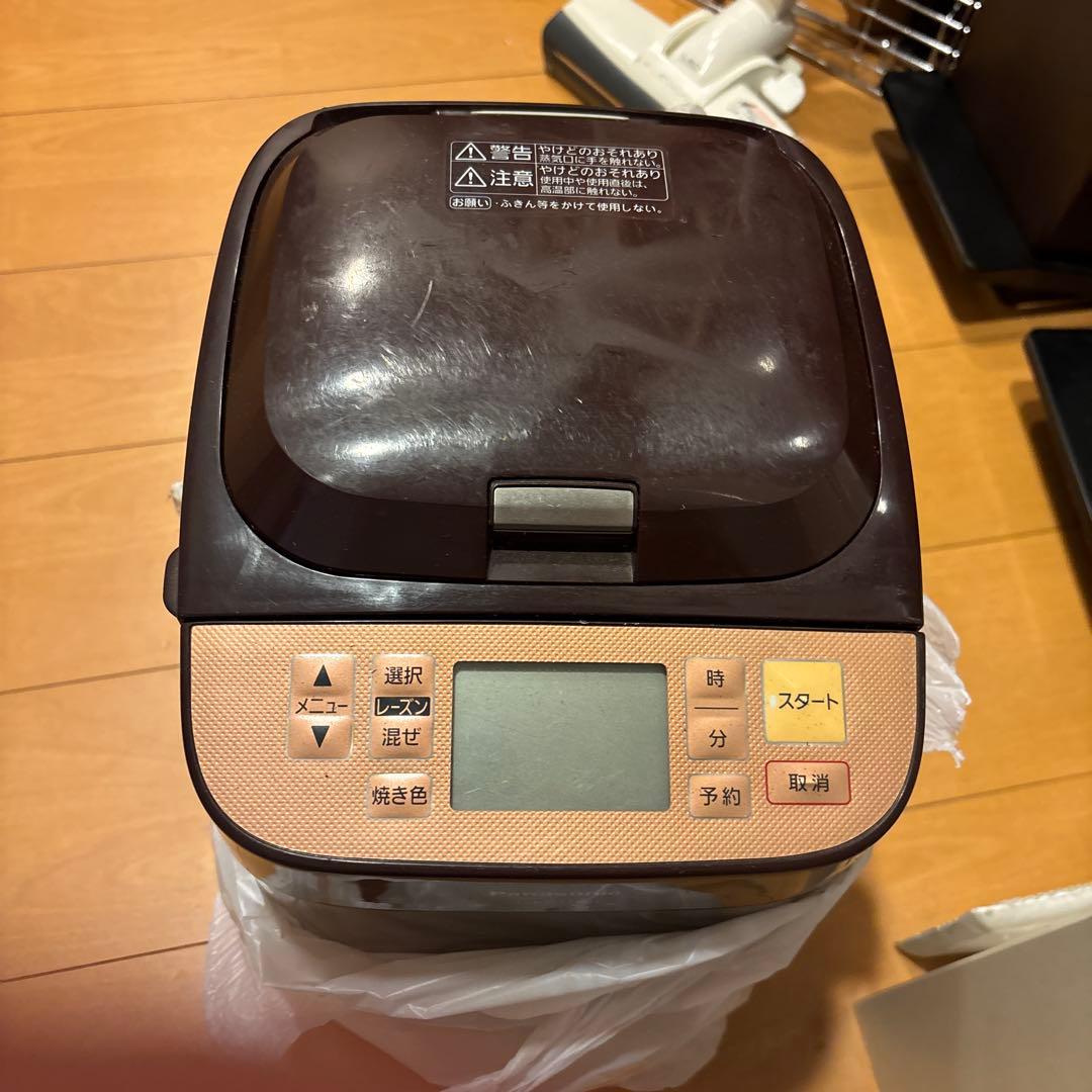 ブラウン ホームベーカリー デジタル表示