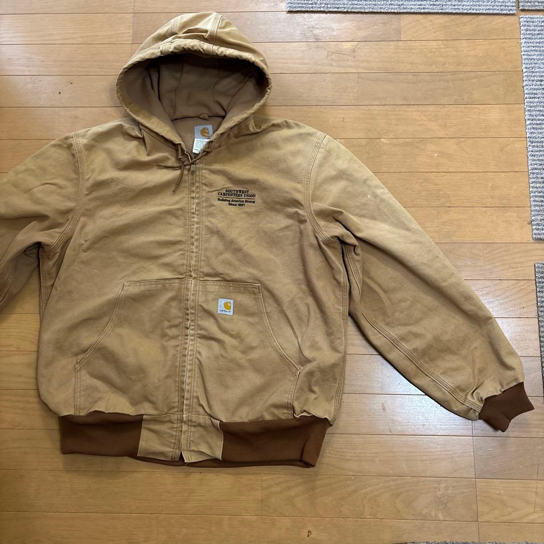 希少!USA製 カーハート ヴィンテージ アクティブジャケット⭐️サーマルゆるダボ