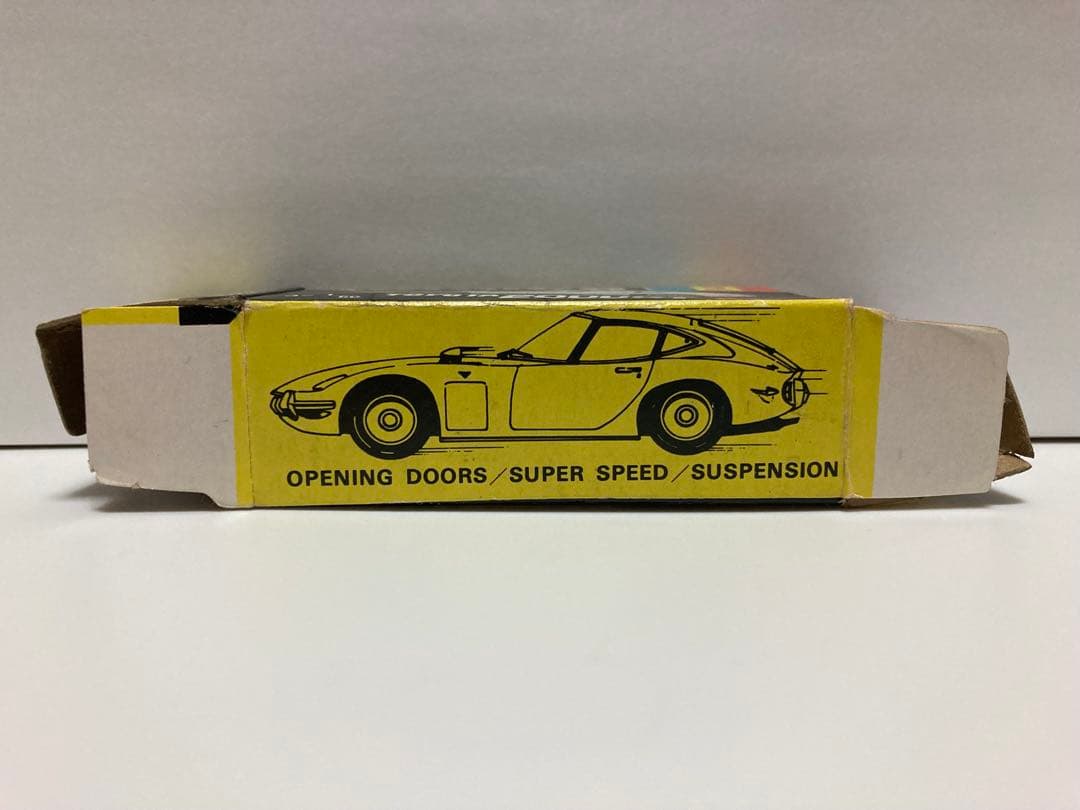 トミカ　黒箱　日本製　トヨタ2000GT 赤　1Aホイール