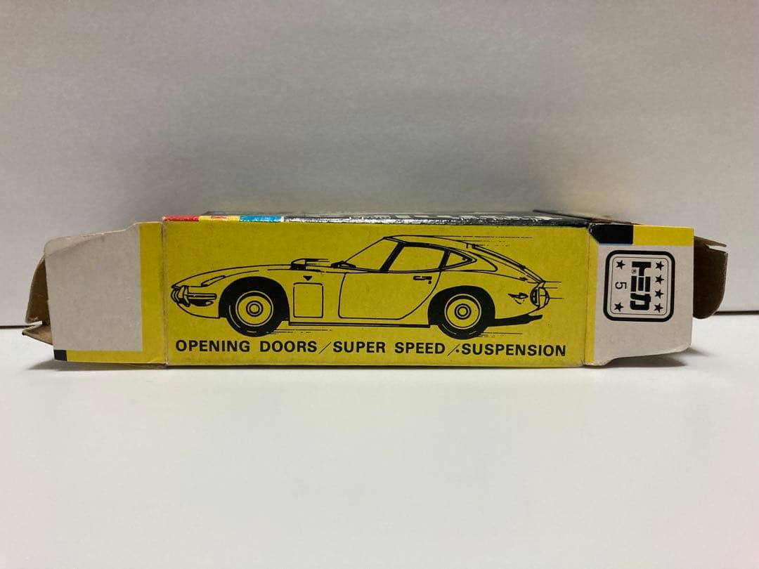 トミカ　黒箱　日本製　トヨタ2000GT 赤　1Aホイール