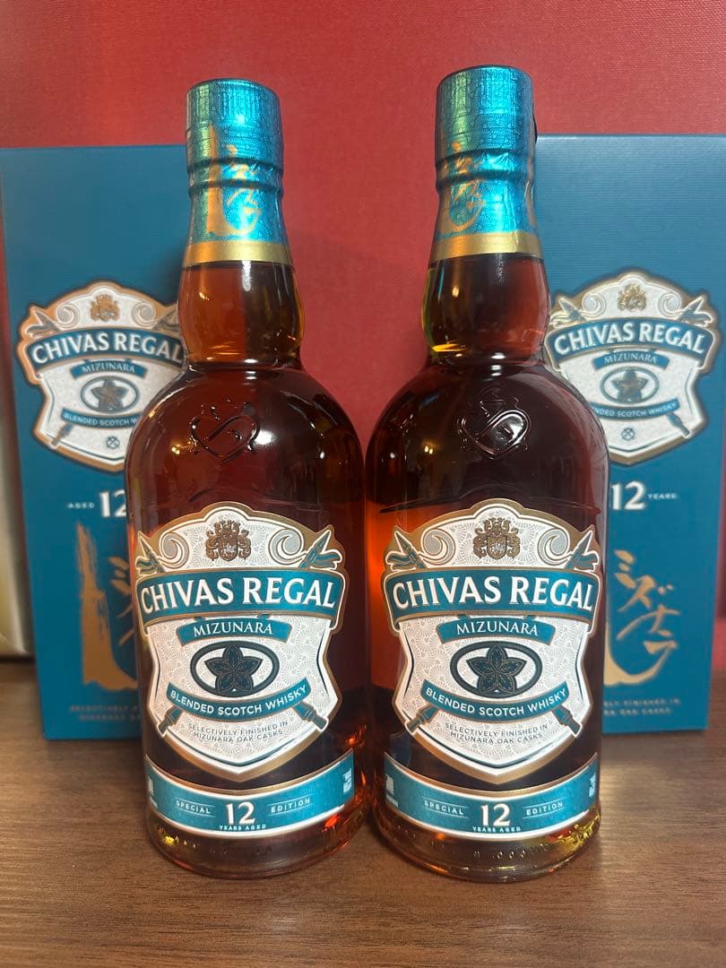 CHIVAS REGAL MIZUNARA 12年 2本セット