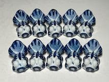 有田焼　金魚形　箸置き　１０点セット