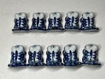 有田焼　金魚形　箸置き　１０点セット