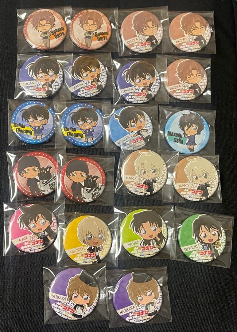 名探偵コナン ジョイポリス　湾岸の楽園都市　缶バッジ まとめ売り