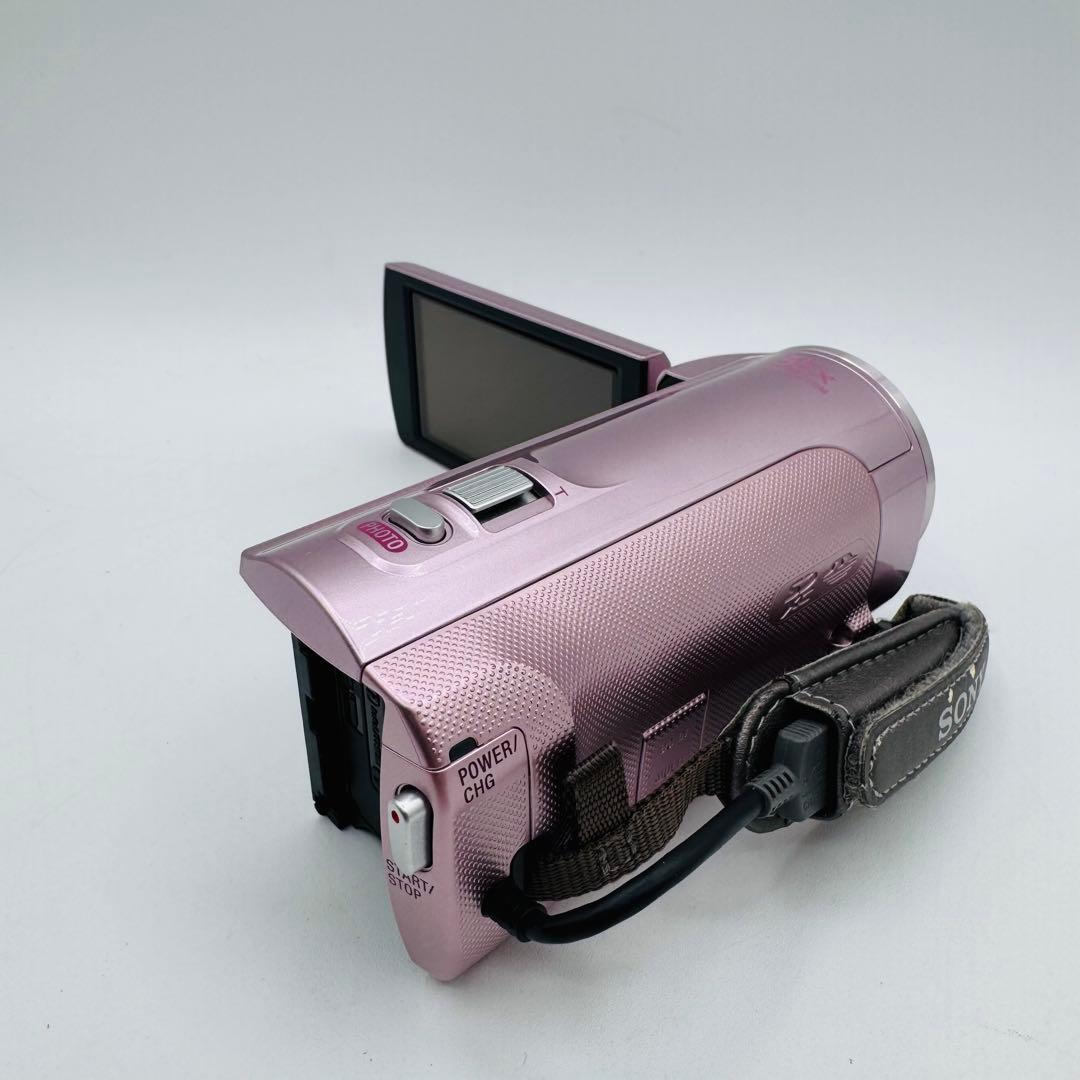 【美品】SONY HANDYCAM HDR-CX390 ピンク　動作確認済