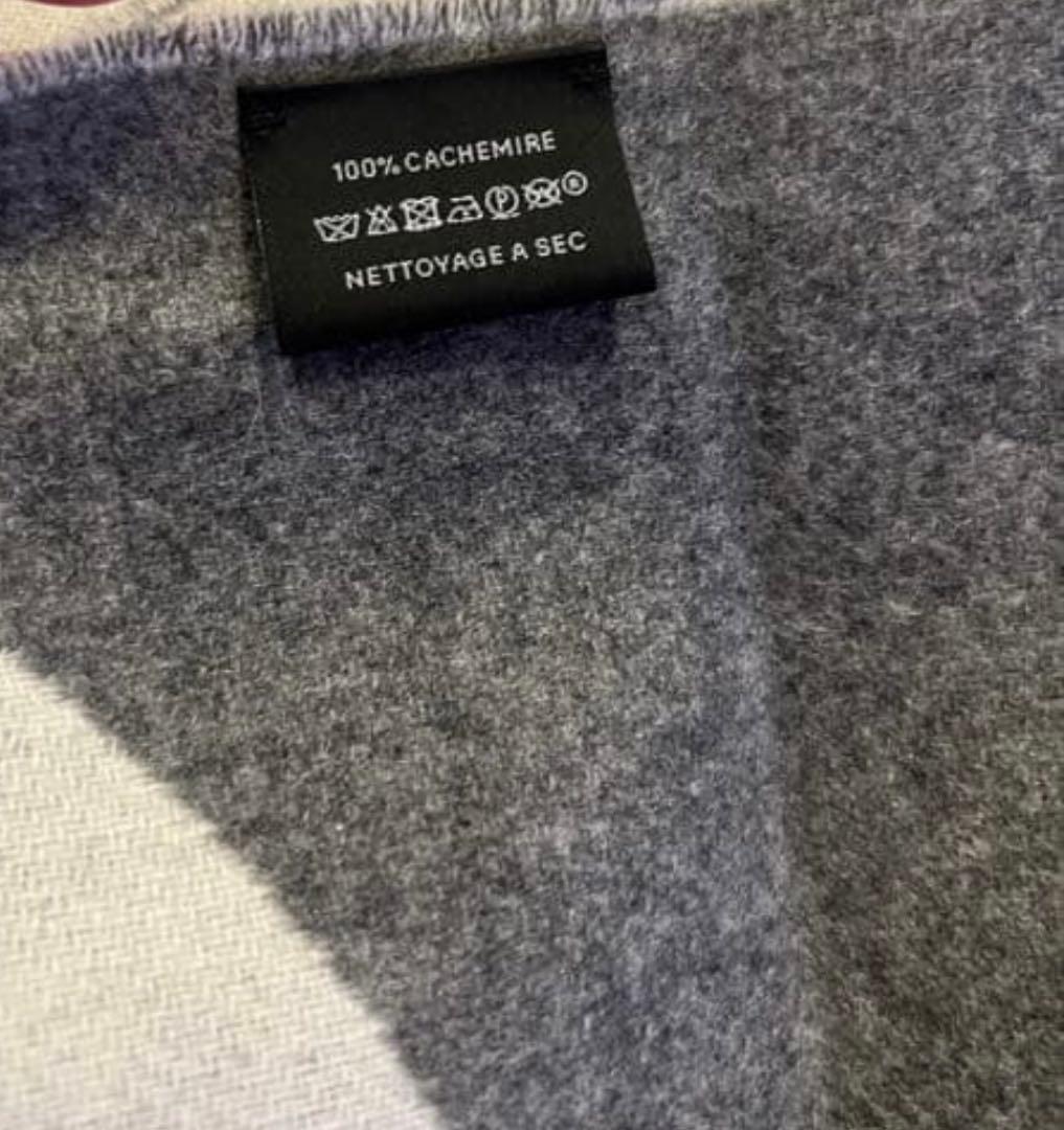 HERMES 100%カシミヤマフラー