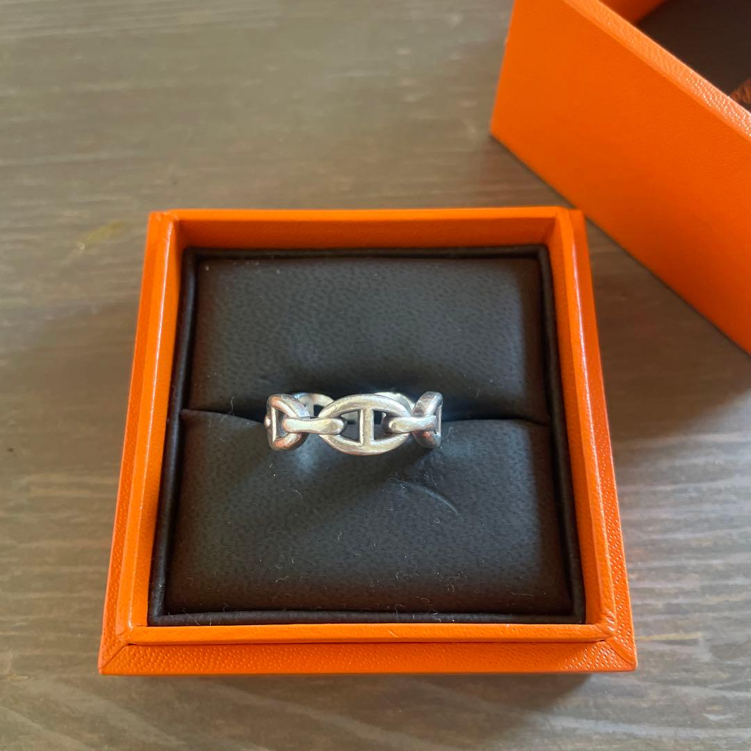 【国内正規店】HERMES アンシェネ リング シェーヌダンクル