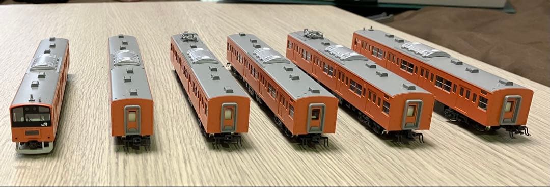 KATO 10-370、10-374 201系 中央線色 基本・増結セット