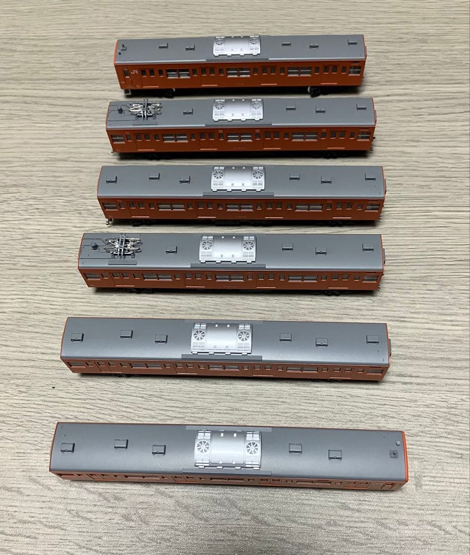 KATO 10-370、10-374 201系 中央線色 基本・増結セット