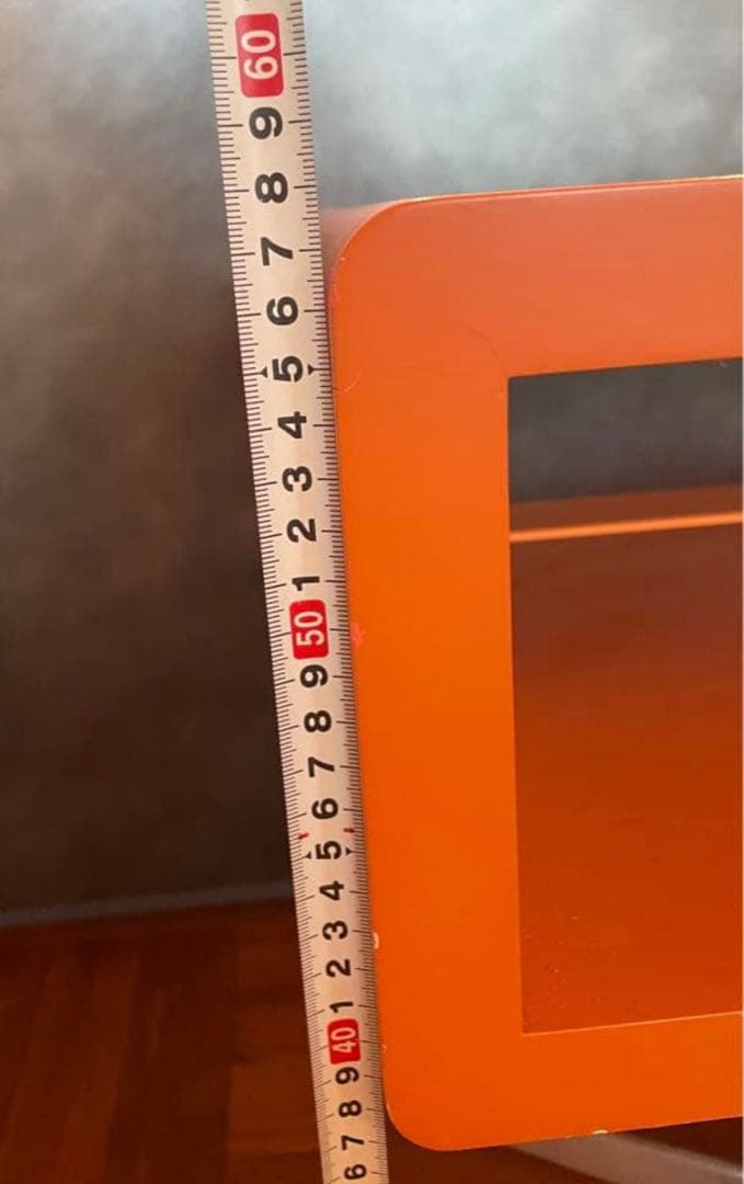 オレンジ サイドテーブル