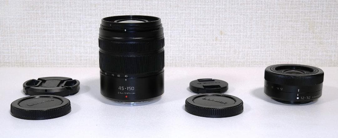Panasonic LUMIX 12-32 45-150 標準ダブルズームレンズ