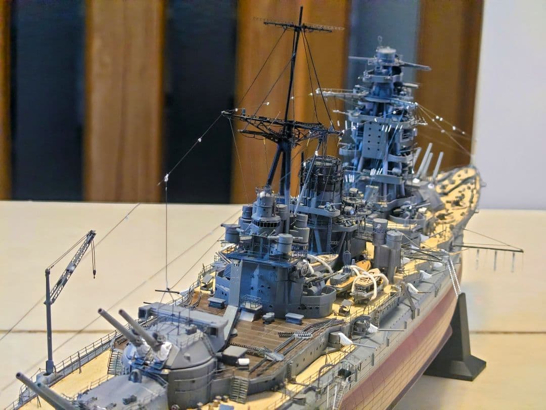 k*郎様 期間限定値下げ　精密模型　長門 開戦時（改） 1/350　ポントス長門