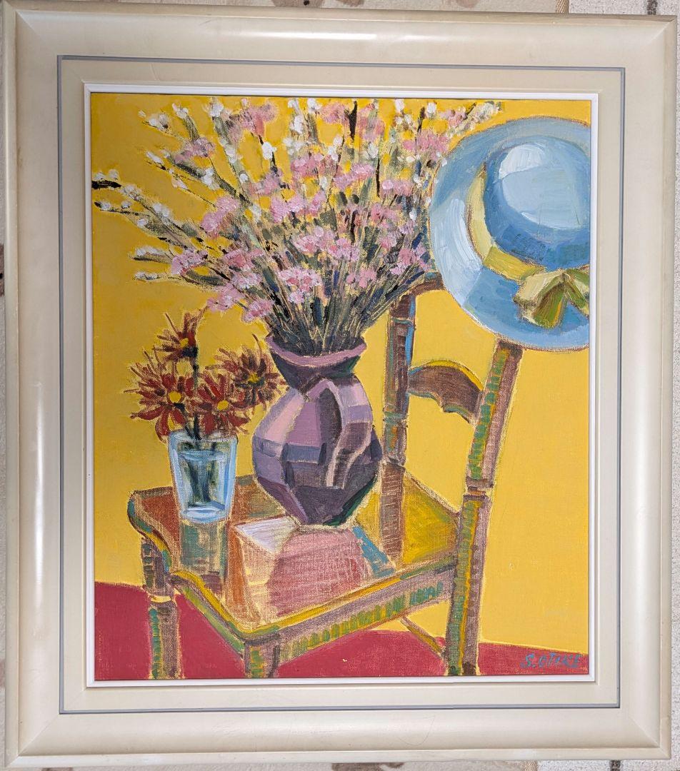 油彩画　S.OTAKE　静物画