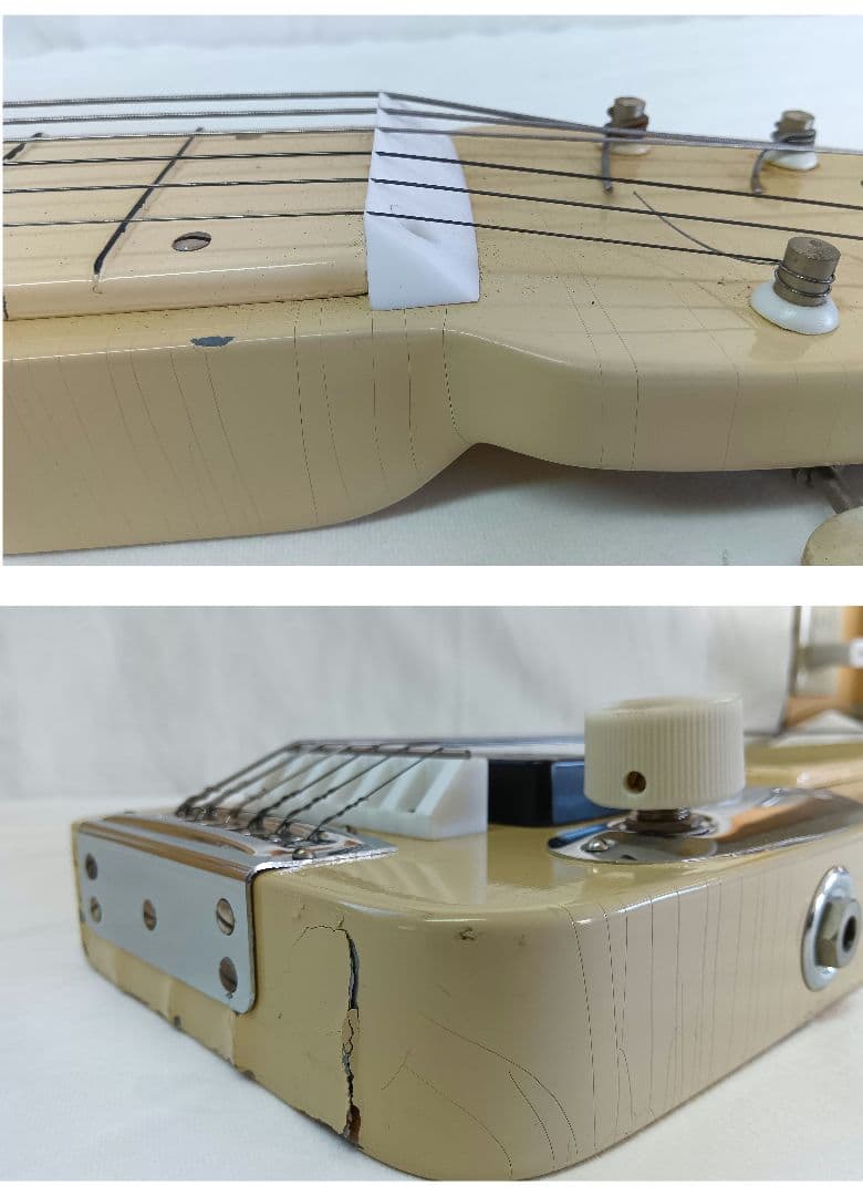 Teisco　スチールギター　ケーブル付き　ジャンク品　レトロ　弦楽器　テスコ