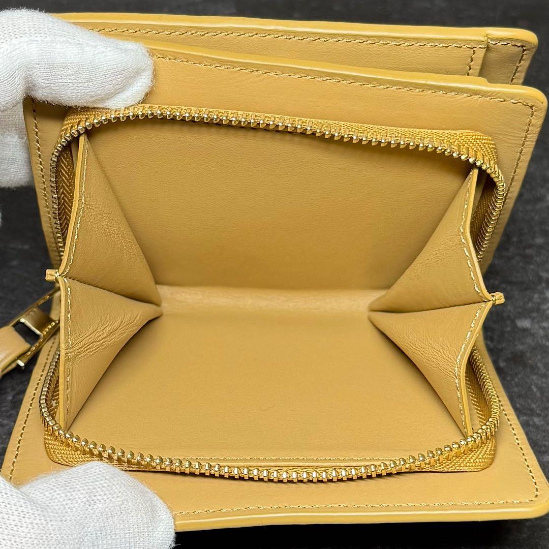 新品未使用 現行品 ロエベ パズル コンパクトウォレット 二つ折り財布 保存袋