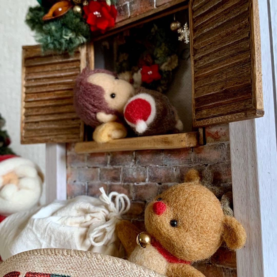 ぷ*子様 羊毛フェルト　クリスマス飾り