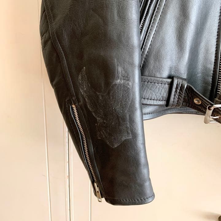 スイカ様 American nostalgia ハーレーワッペン付きライダース