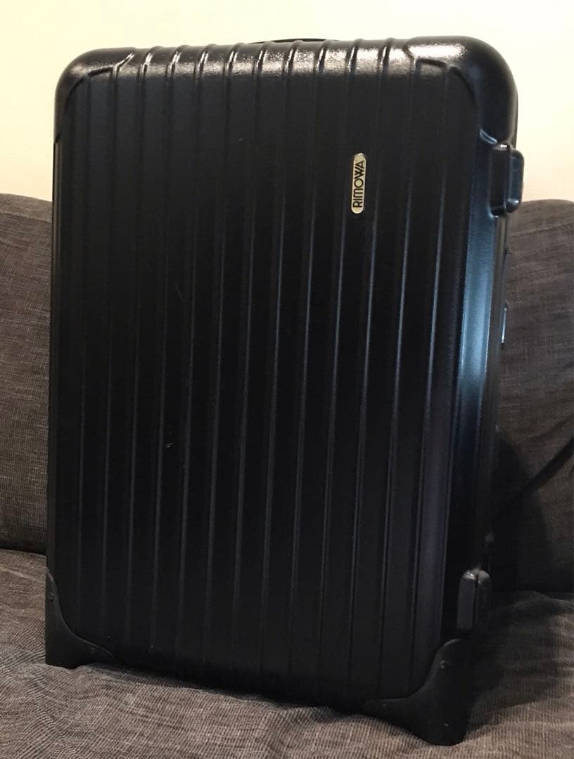 ジャンク RIMOWA 黒 スーツケース　32 L キャリーケース　2輪
