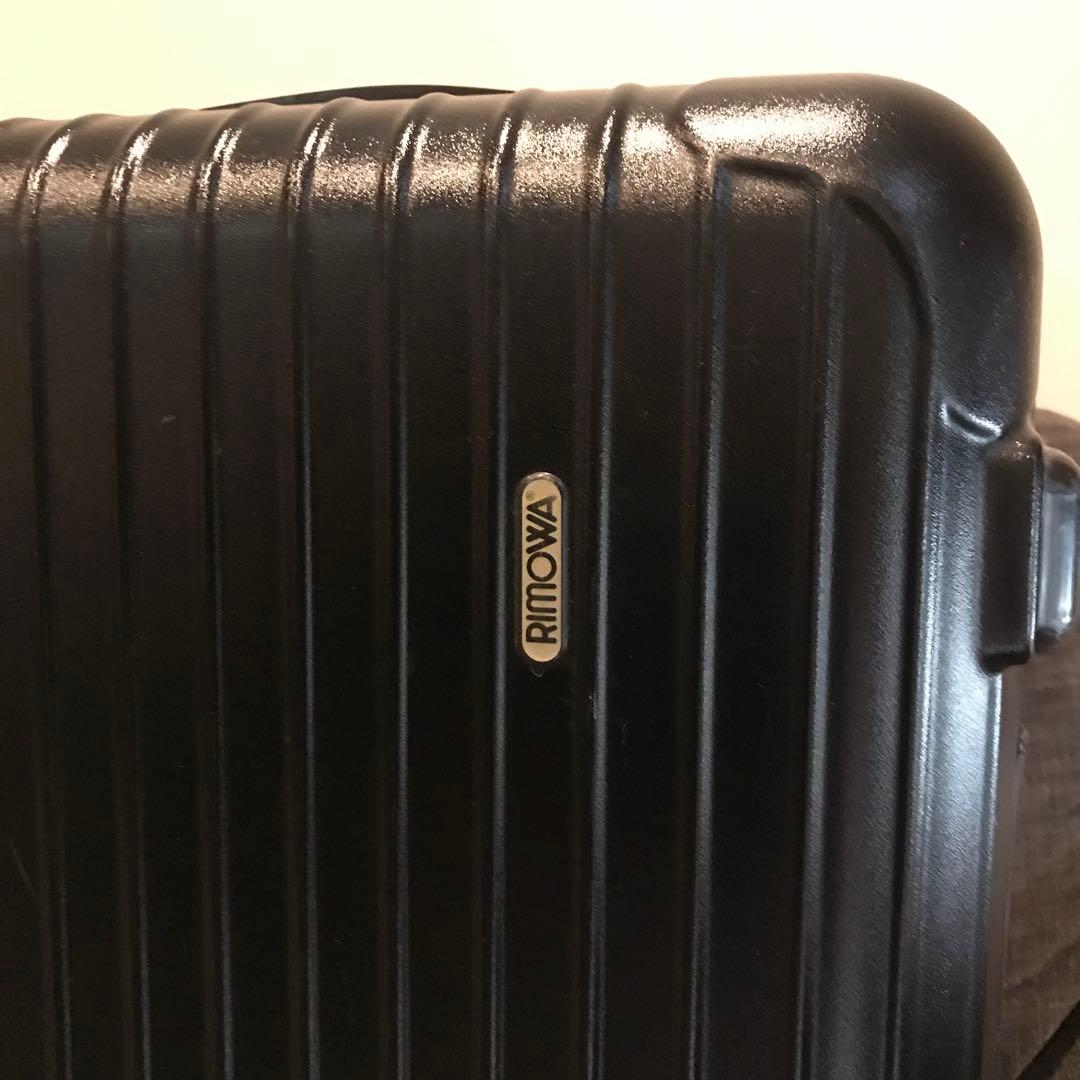 ジャンク RIMOWA 黒 スーツケース　32 L キャリーケース　2輪