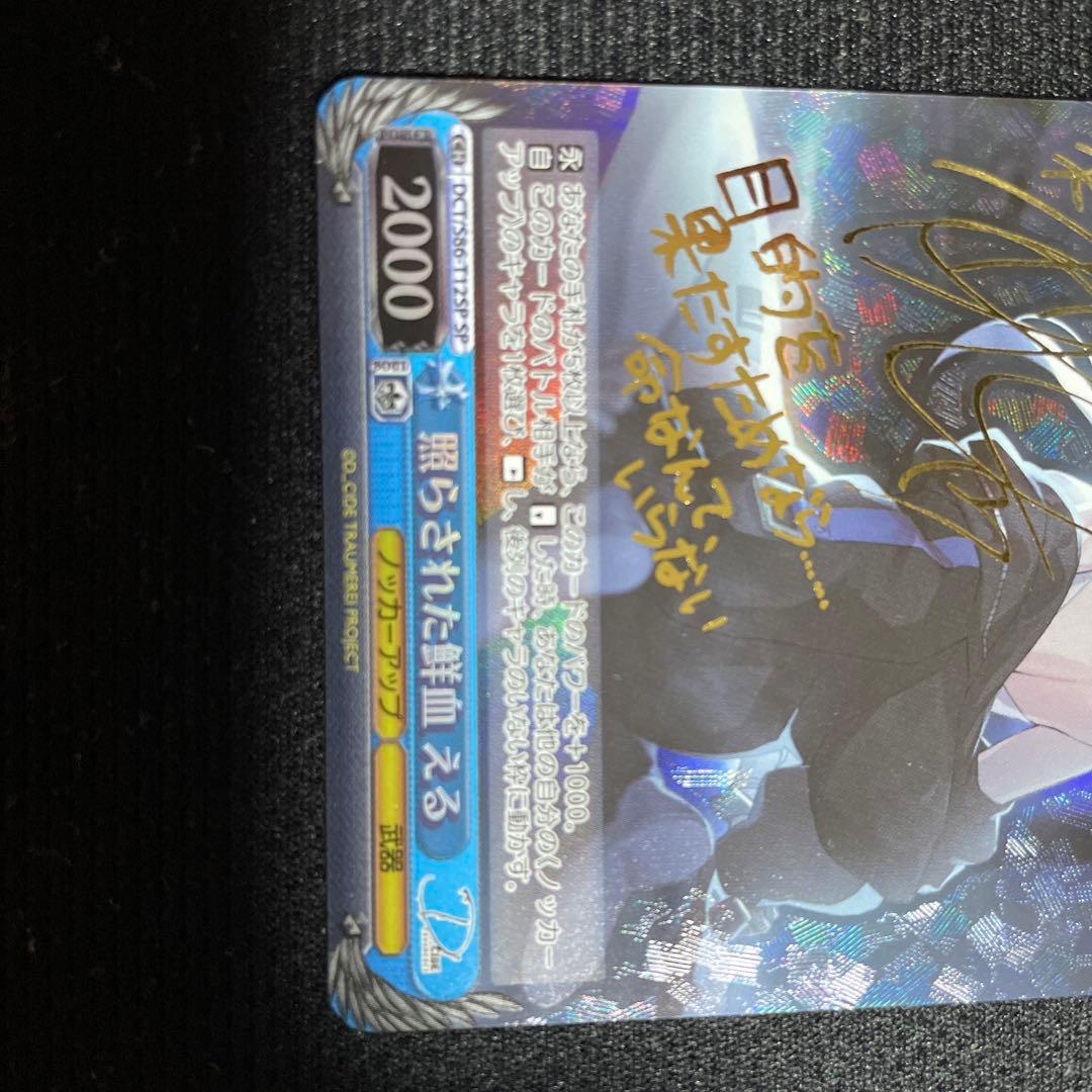 【美品】SPサイン照らされた鮮血える