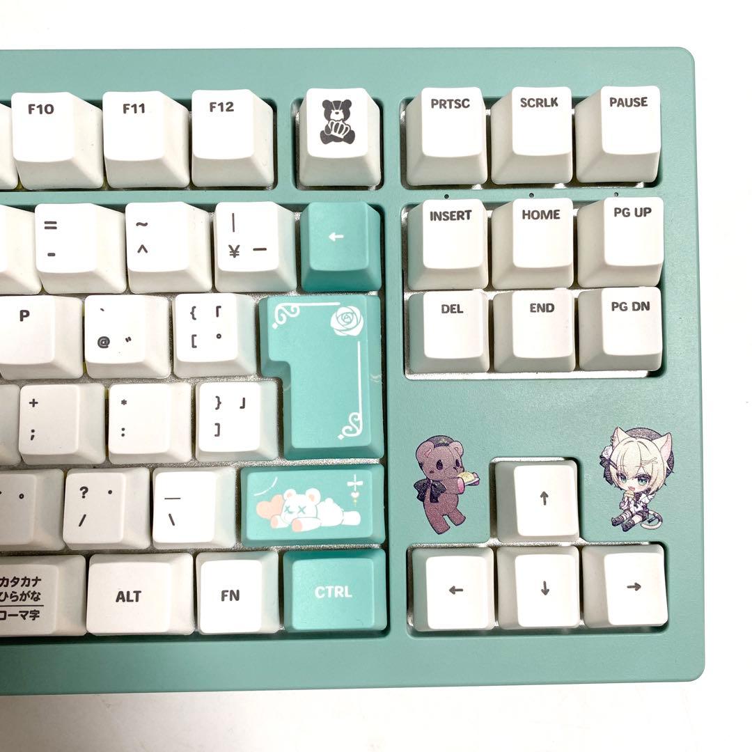 VSPO!GEAR Gaming Keyboard 胡桃のあ EDITION