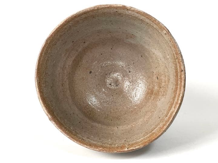 陶芸家　作家物　西岡小十　絵唐津　茶碗　抹茶碗　共箱　木賊文　古唐津　最晩年作