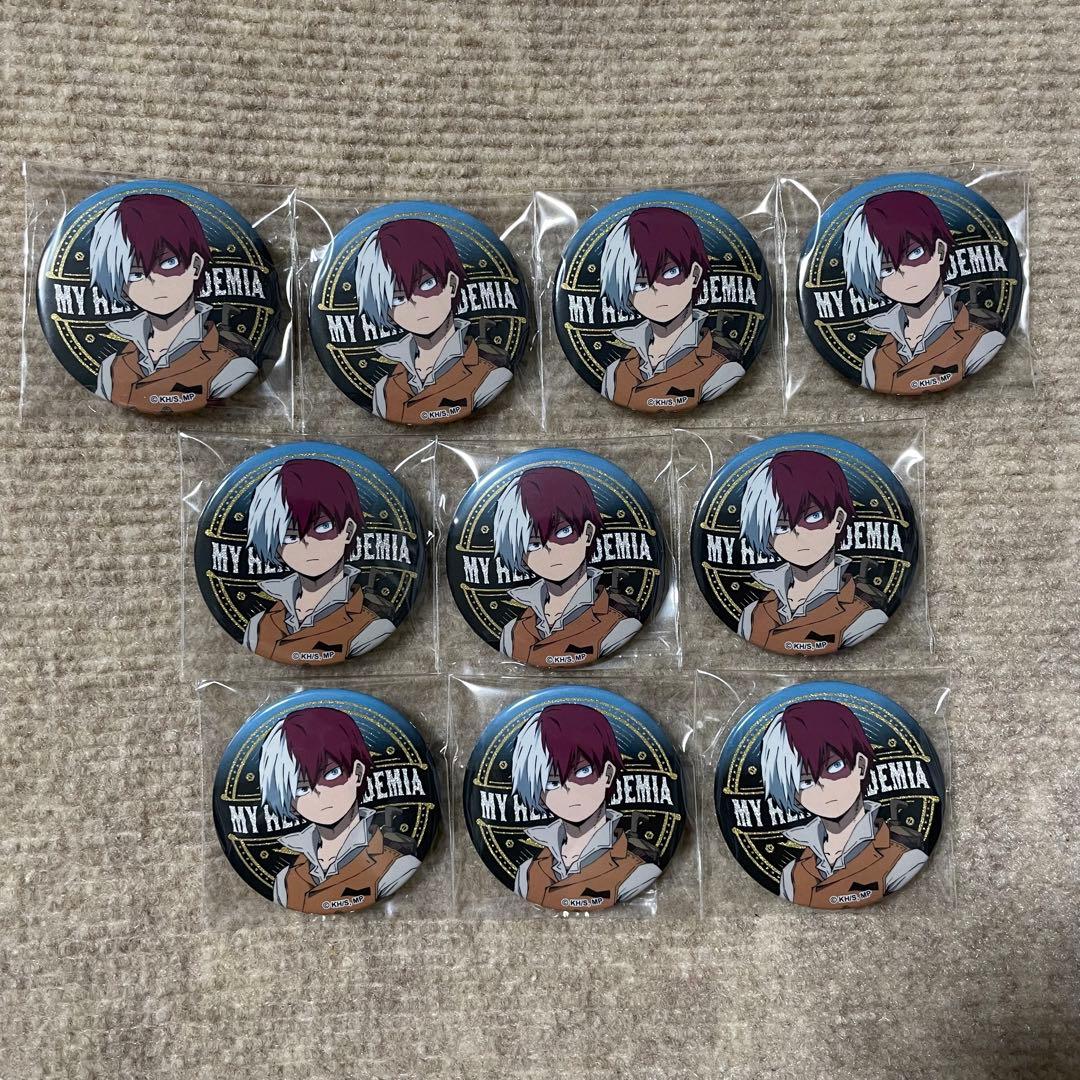 轟 焦凍 缶バッジ スチームパンク JF 2023 ヒロアカ