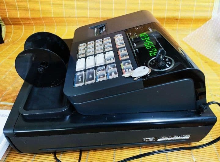 カシオレジスター　SE-S30　人気機種　コンパクト　送料無料　632001