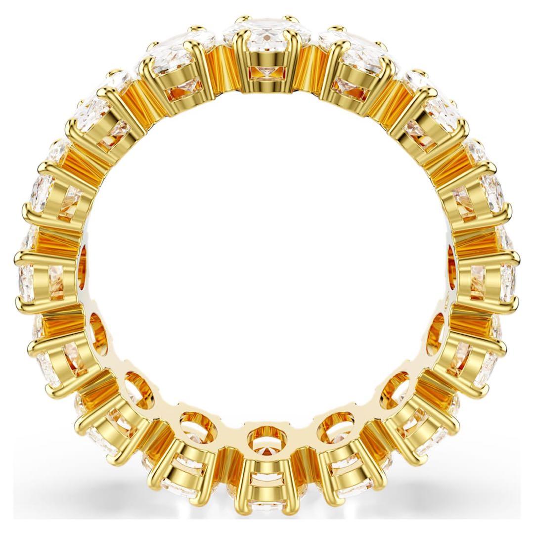 注文スワロフスキーMatrix リング オーバル・カット