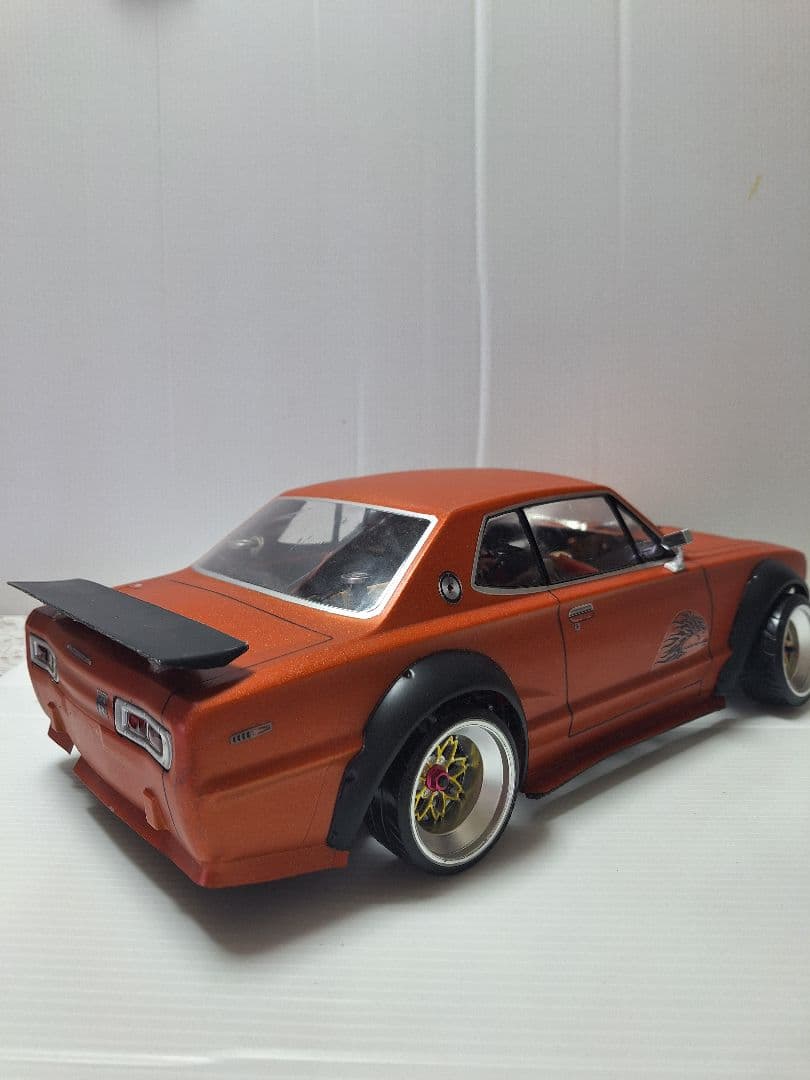 10分の1ラジコンボディ.スカイラインGTR