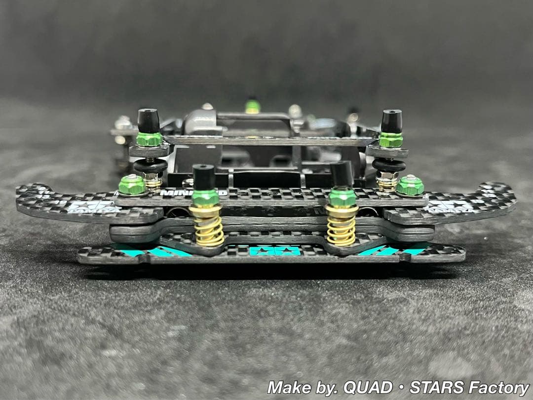 【ミニ四駆・FM-A用】2軸ATピボット＋1軸リヤアンカー　J-CUP2022