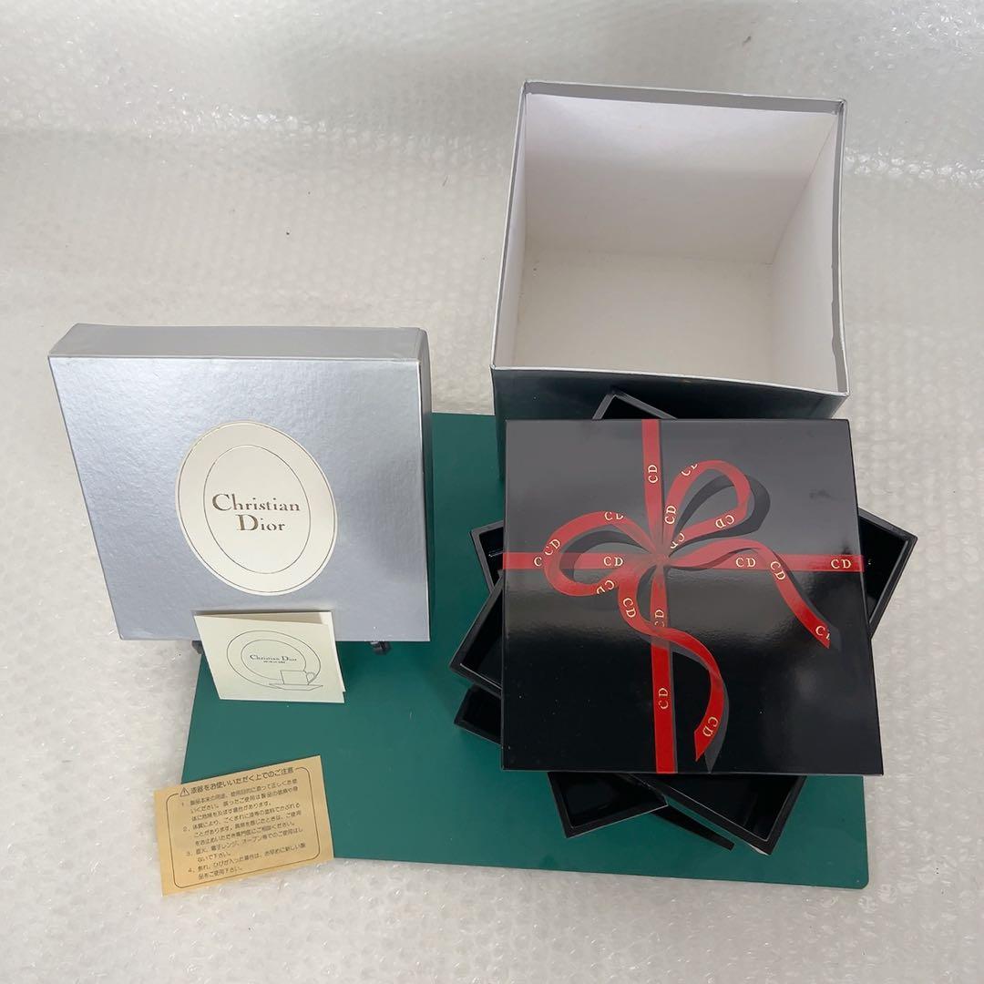 Christian Dior　ノベルティ三段重　重箱　おせち器　正月和食器 65
