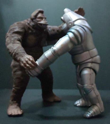 東宝 キングコングの逆襲『キングコング＆メカニコング ソフビ2種セット』