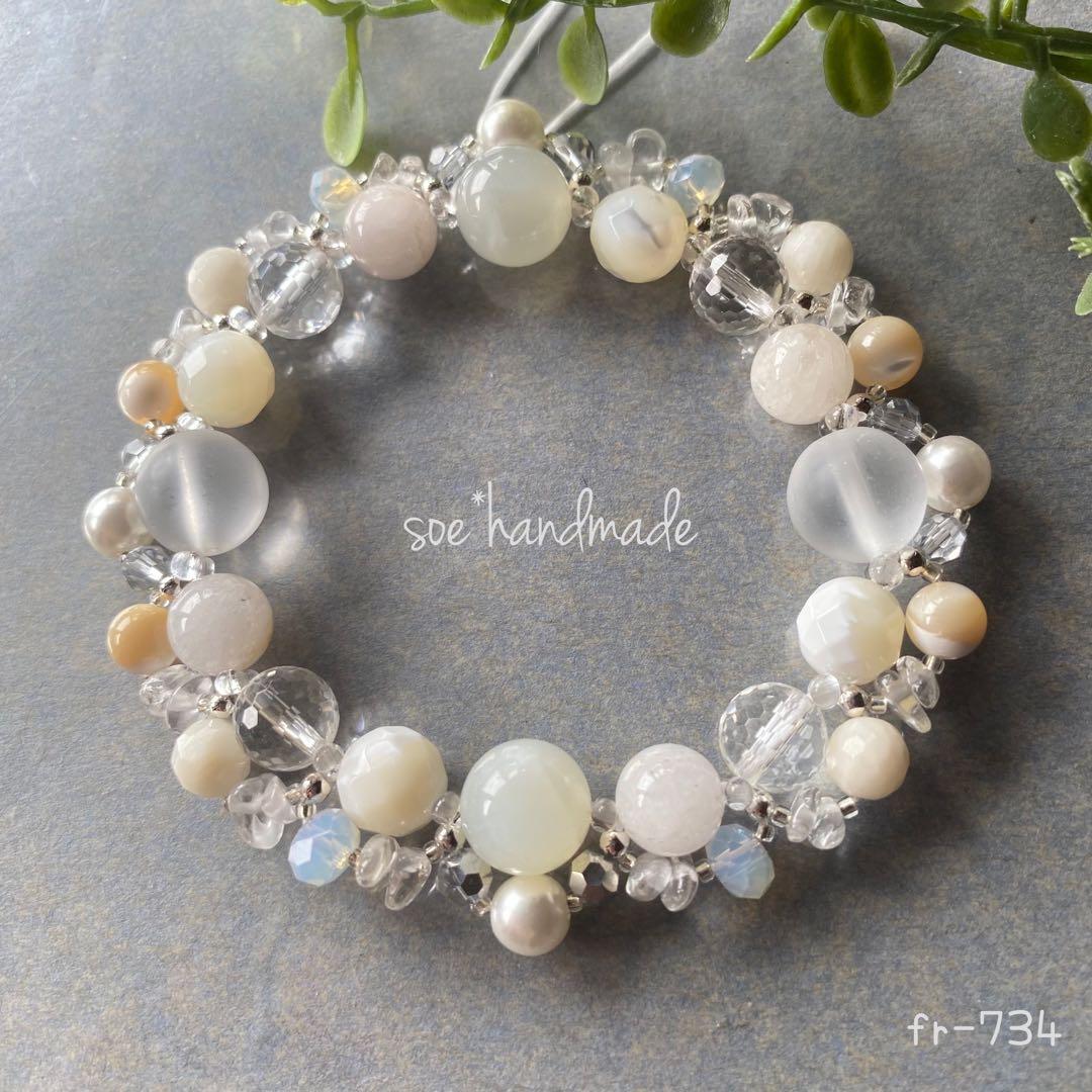 ⭐︎noa⭐︎ページ/フリルブレスレットオーダー